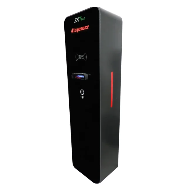 ZKTECO TBM01 / TBM02 - Kit de Dispensador y Lector de Tickets QR / Sin Contacto / Compatible con Sensor de Masa VR10, UHF / Pantalla LED / Funciones de Voz / Requiere Software para cobro ZK Bio CV Security modulo de estacionamiento image 2