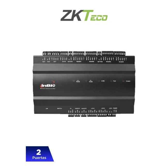 ZKSoftware INBIO260 sistema de seguridad Negro image 3