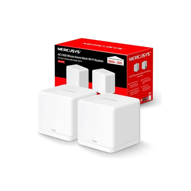 Mercusys Halo H30G(2-pack) Doble banda (2,4 GHz / 5 GHz) Wi-Fi 5 (802.11ac) Blanco Interno image 6