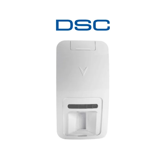 DSC PG9984P - Detector de Movimiento Óptica de espejo doble tecnología Pasivo y Microondas Inalámbrico Power G compatible con NEO, PRO, Qolsys e IoTega