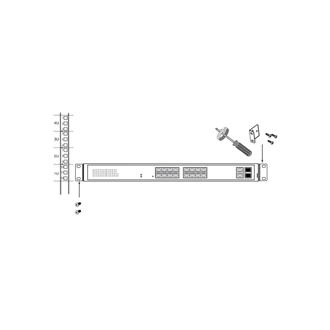 VIVOTEK AW-GEL-205A-260 - Switch PoE 20 puertos Administrable Lite, 16 puertos GE 30W PoE, 4 puertos GE 90W PoE, 2 puertos GE UTP, 2 puertos GE SFP lite, 40 Gbps, 260W totales, PoE Extendido 250 Mts, NDAA image 4