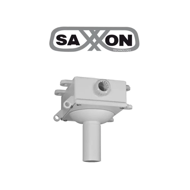 SAXXON WBWH&WB8203 - Brazo de montaje en techo de 20CM con caja de conexiones para gabinete / Aluminio