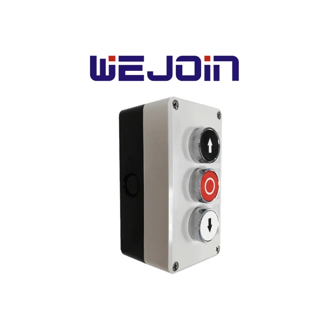 Wejoin BRM Botonera Triple de uso rudo para acceso vehicular Apertura / Cierre / Detener