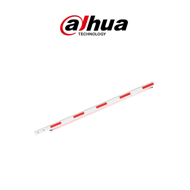 DAHUA IPMECD-0162-M40-LED - Brazo Recto de 4 Metros con Tira LED para Barrera vehicular DHI-IPMECD-1062-LED