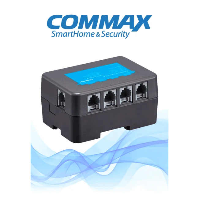COMMAX CMD101BU - Distribuidor de Piso para sistema de apartamentos con videoporteros compatible con frente cmx104052, permite comunicación con estación de guardia y monitores CMV43A, alimentación con RF2A/  complejo