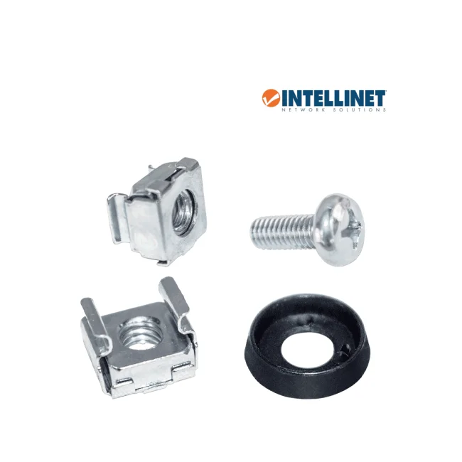 Intellinet TORNILLOS M6 TUERCA ENJAULADA PAQUETE CON 50 JUEGOS image 8