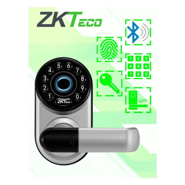 ZKTeco ML300 cerradura inteligente Seguro de puerta inteligente image 2