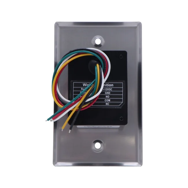 ZKTECO TLEB102 - Botón de Salida sin Contacto, Serie K11, Indicador LED, Acero Inoxidable, 12 VCC, Función NC/NO, Distancia de Detección hasta 10 cm image 4