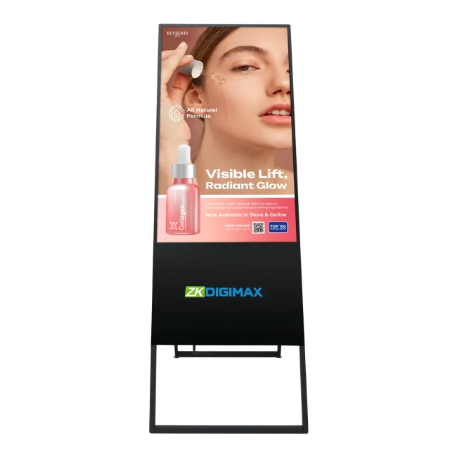 ZKDIGIMAX DG03A2F43 – Pantalla LCD de 43" tipo Banner Vertical, Full HD, Android 11, Brillo 350 nits, Vida útil +30,000 h, Ideal para Publicidad Digital en Retail y Servicios image 6