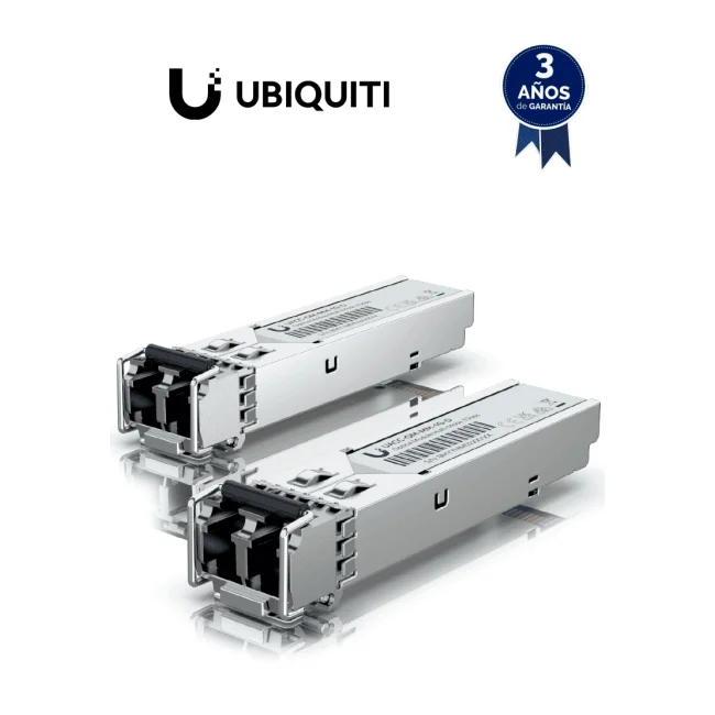 Ubiquiti UACC-OM-MM-1G-D-2 módulo de red del transceptor Fibra óptica 1250 Mbit/s SFP