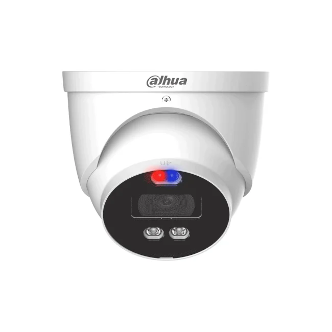DAHUA DH-HAC-ME1809HN-A-PV - Camara Domo TiOC 4k/ Disuasión Activa/ Iluminador Dual Inteligente + FullColor/ Estrobo con Luz Roja y Azul/ Lente de 2.8mm/ 106 Grados de Apertura/ 40 Metros de IR y  Luz Visible/ Microfono Integrado/ IP67/ image 2