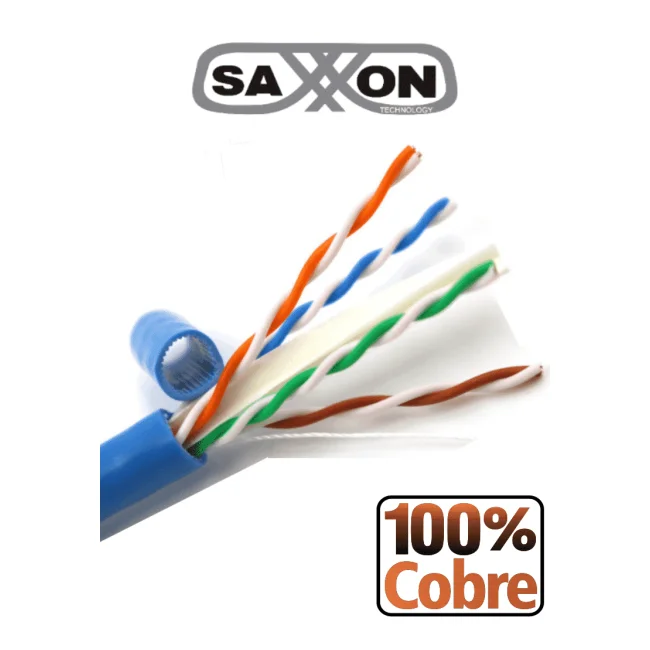 Saxxon OUTPCAT6AAZO cable de señal 305 m
