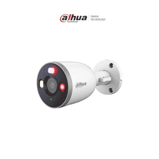 DAHUA DH-F5D-PV - Cámara IP Bullet WiFi de 5 Megapíxeles /Full Color + Iluminación Dual Inteligente/ Lente 2.8mm/ Alarma de luz y sonido/ Detección humana y de vehículos/ 30 Metros de Iluminación/ Audio bidireccional/ IP67/