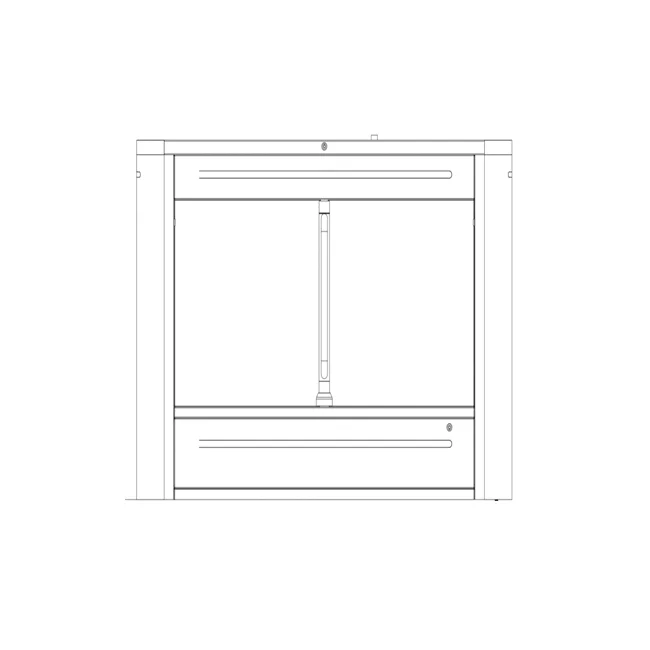DAHUA ASGB521H-D - Swing Barrier Media para exterior/ 1 Carril/ Motor Electrico CD/ Acero Inoxidable/ Puerto RS232/ Soporta Conteo de Entrada y Salida/ 20personas x minuto/ Entrada de Alarma de Incendio para desbloqueo/ image 2