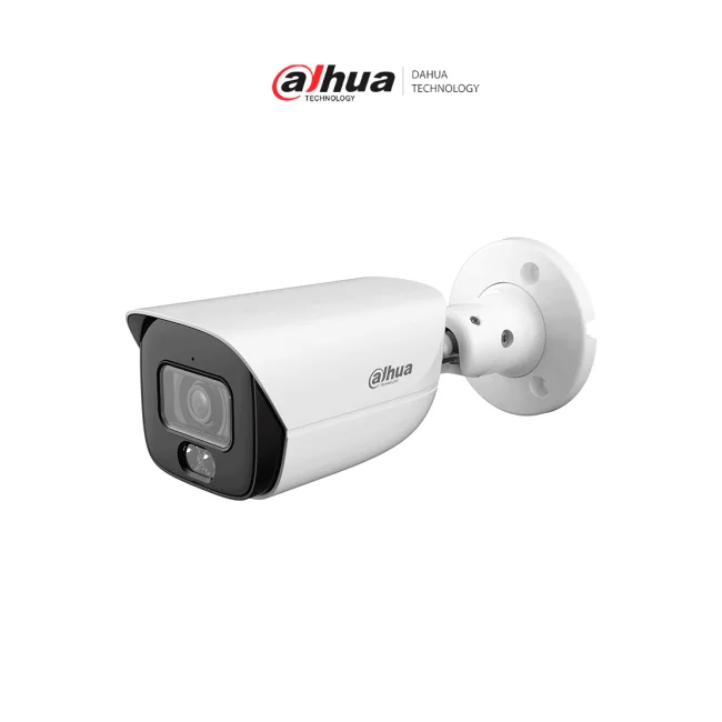 DAHUA DH-IPC-HFW5559E-ASE-IL - Cámara Bullet 5 MP/ WizMind/ Xinghan/ AcuPick/ 2.8mm/ LED IR de 50m/ Iluminador dual/ Detección de rostros/Protección Perimetral/Conteo de Personas/ metadatos de video/ Ranura micro SD/ Micrófono/ ePoE/IP67/ SMD 3.0/