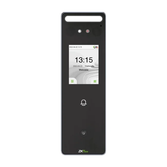 ZKTECO SpeedFaceV3LQR - Control de Acceso y Asistencia Visible Light con Autenticación Facial (500 Rostros), Lectura de QR (3000 Códigos), Registro de 200,000 Eventos, IP65 y Conectividad TCP/IP image 2