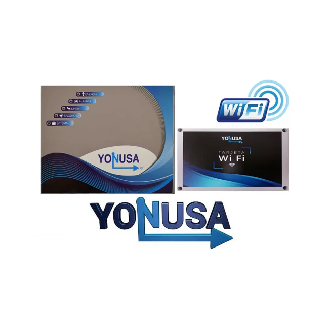 YONUSA PACK127AF -Paquete de energizador de alta frecuencia con interface/ Sirena y gabinete metálico/ Bobina de alambre 500 mts/ Bobina cable bujía/ batería y 5 letrero image 4