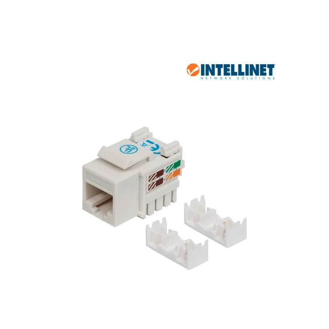 Intellinet JACK RJ45 CAT5E KEYSTONE DE IMPACTO BLANCO image 2