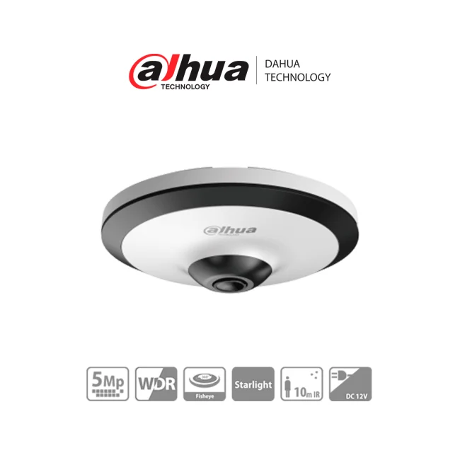 Dahua Technology Pro DH-HAC-EW2501N cámara de vigilancia Esférico Cámara de seguridad CCTV Interior y exterior 2592 x 1944 Pixeles Techo/pared image 3