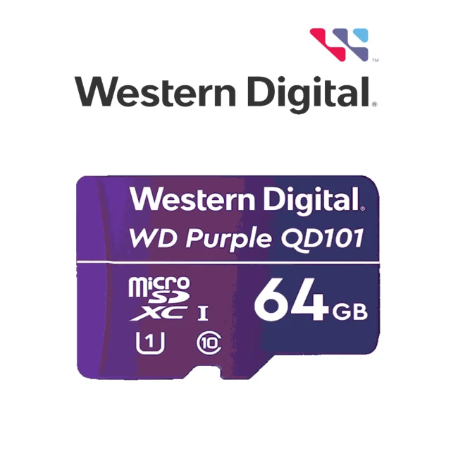 Western Digital WD Purple SC QD101 64 GB MicroSDXC Clase 10 image 2