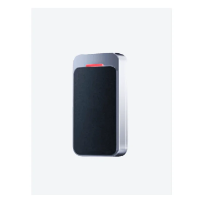 SAXXON RT5EM - Lector Esclavo de Tarjetas ID 125 Khz Metálico con Indicador Led Wiegand 26/34bits IP68 para Exterior Compatible con Controles de Acceso