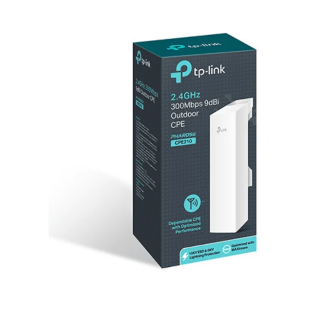 TP-Link 2.4GHz 300Mbps 9dBi Outdoor CPE 300 Mbit/s Blanco Energía sobre Ethernet (PoE) image 14