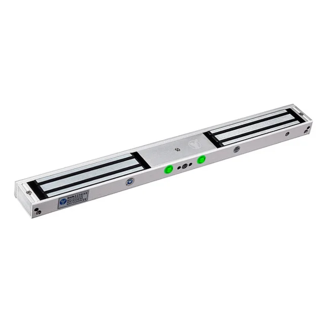 YLI YM180NDLED - Cerradura Magnética Doble con Indicador Led para Control de Acceso / Interior / Fuerza de Sujeción 180 Kg o 350 Lbs por lado / Compatible con Soporte MBK180NDZL y MBK180U image 6
