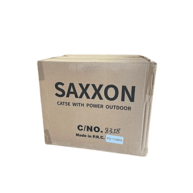 Saxxon OUTP5ECCAEXT2E cable de señal 305 m Negro image 7