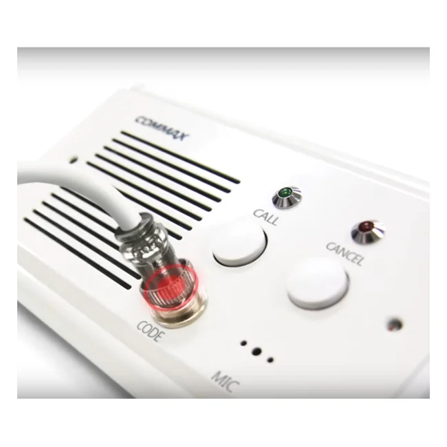 COMMAX CC200 - Botón pulsador de solicitud de asistencia medica para sistema de llamado de enfermería / Compatible solo con JNS4CS por conexión directa image 3