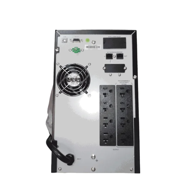 CDP UPO11-2 AX UPS Online / 2000VA / 2000W / 8 Terminales de las cuales 4 son programables / Pantalla LCD / Entrada para banco de baterías / Respaldo 6 minutos carga completa / REQUIERE CLAVIJA O ADAPTADOR NEMA 5-20R image 2