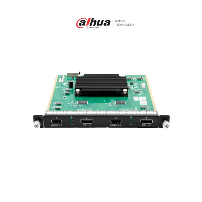 H_2xHDMI2.0+2xDP1.2 input card NOVASTAR/2 entradas HDMI/2 Entradas DP/HDMI: Hasta 4096×2160 a 60 Hz o 8192×1080 a 60 Hz/DisplayPort: Hasta 4096×2160 a 60 Hz o 8192×1080 a 60 Hz/Compatible H2/H5/H9/H15