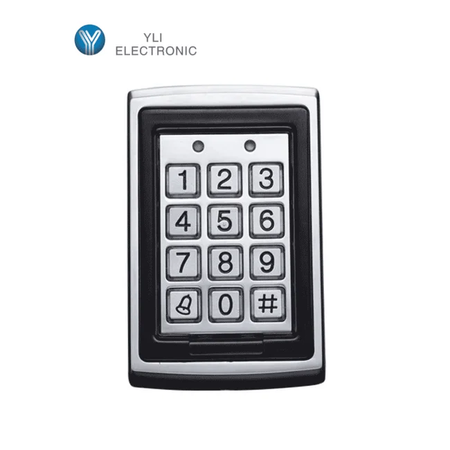 YLI YK568L - Teclado para Control de Acceso / Salidas  NC y NO / Exterior e Interior / 500 Usuarios password o tarjeta  ID 125 Khz image 2