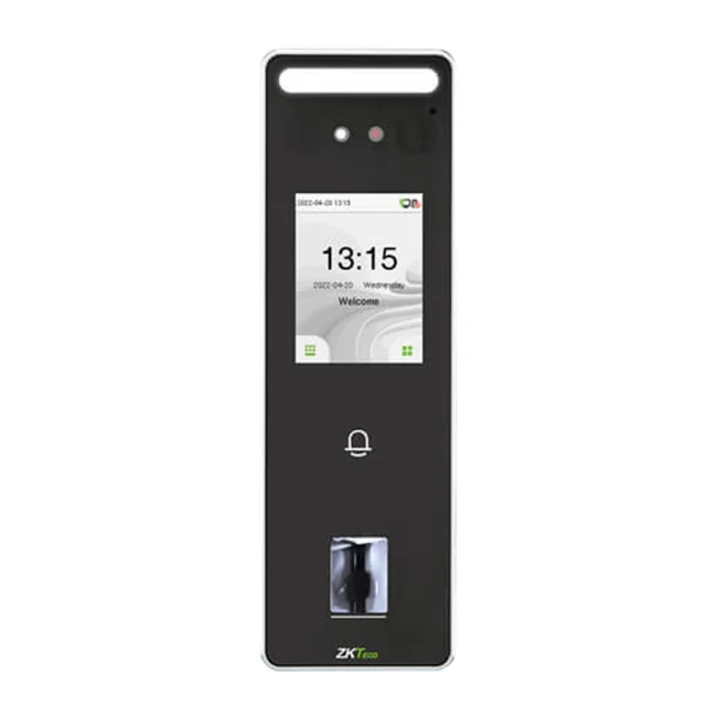 ZKTECO SpeedFaceV3L - Control de Acceso y Asistencia Visible Light con Autenticación Facial (500 Rostros), Huella Digital BioID+ (3000), Registro de 200,000 Eventos, IP65 y Conectividad TCP/IP image 4
