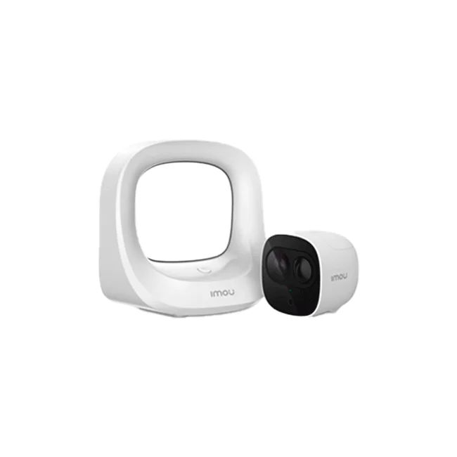 IMOU CELLPROKIT1 - Kit de Cámara 100% Libre de Cables + Estación Base/ Batería Recargable/ 2 Megapíxeles/ Audio Dos Vías/ Detector PIR Integrado/ IR de 10 Metros/ Compatible con Alexa y Asistente de Google/ Almacenamiento en Estación Base/ Wifi/ image 2