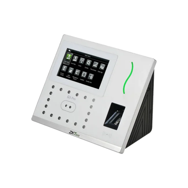 ZKTECO G3PRO -Control de Asistencia y Acceso con Autenticación Facial (12000 Rostros), Huella Digital BioID+ (20000), Tarjeta ID 125 KHz (20000), Verificación Palma (6000), Registro de 200,000 Eventos, Green Label y TCP/IP image 3