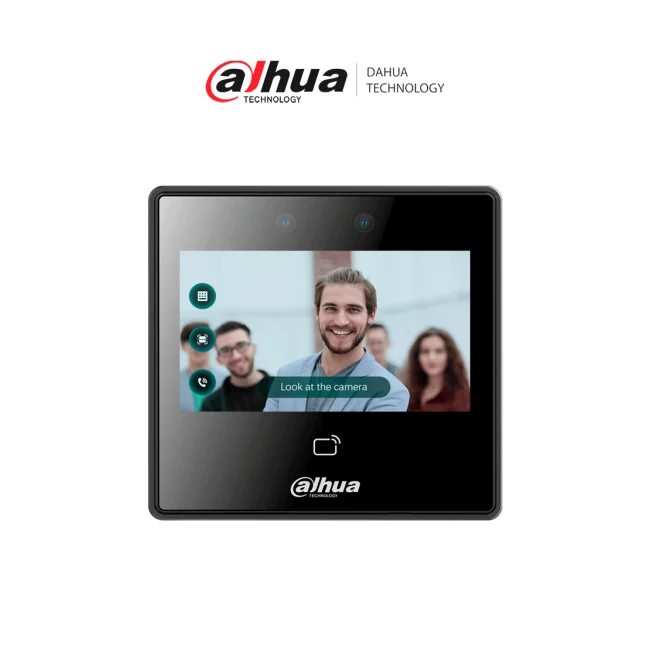 Dahua Technology DHI-ASI3213A-W lector de control de acceso Terminal de reconocimiento facial Negro