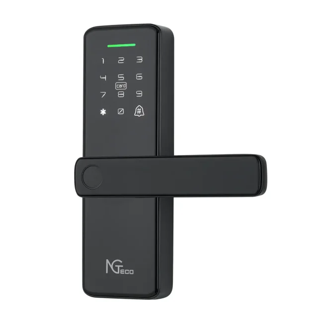 NGTECO SL01A730N Cerradura Inteligente Biométrica con WiFi / 300 usuarios / APP Móvil / Estilo americano / derecha o izquierda / Aperturas remotas image 2
