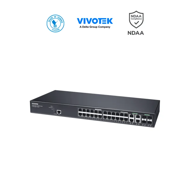VIVOTEK AW-GEV-288A-370 dispositivo de redes Gestionado Gigabit Ethernet (10/100/1000) Energía sobre Ethernet (PoE)