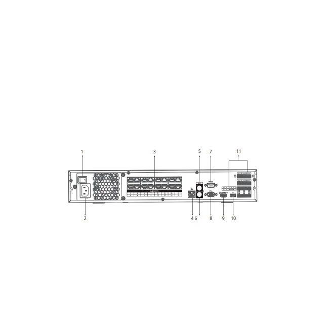 Dahua Technology WizSense NVR4432-16P-EI grabadora de vídeo en red (NVR) 1.5U Negro image 4