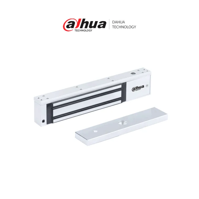 DAHUA ASF280A - Cerradura Magnética de 280 KG/ Voltaje Dual de 12 o 24 VDC/ Dispositivo de Protección Anti Corriente Inversa (MOV)/ Aluminio Alta Resistencia/ Admite Retroalimentación de Señal