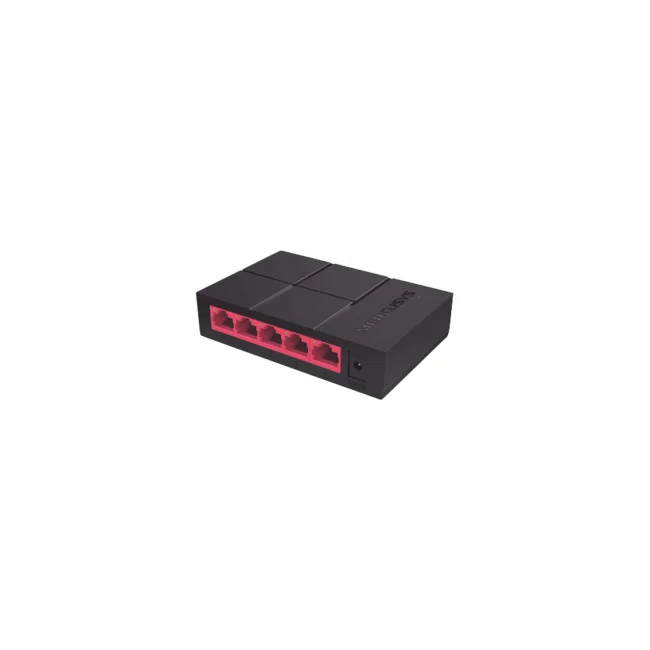 Mercusys MS105G dispositivo de redes No administrado Gigabit Ethernet (10/100/1000) Negro image 7