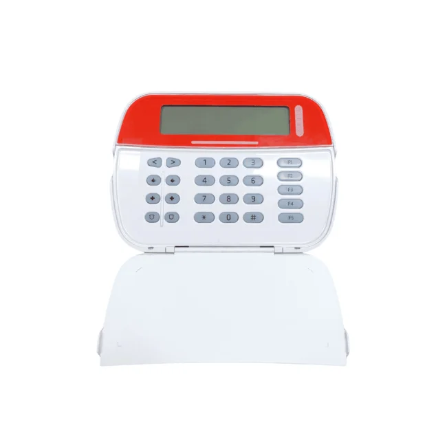 DSC HS2LCD RED - Teclado Cableado LCD Alfanumérico ROJO  admite 128 zonas compatible con NEO image 2