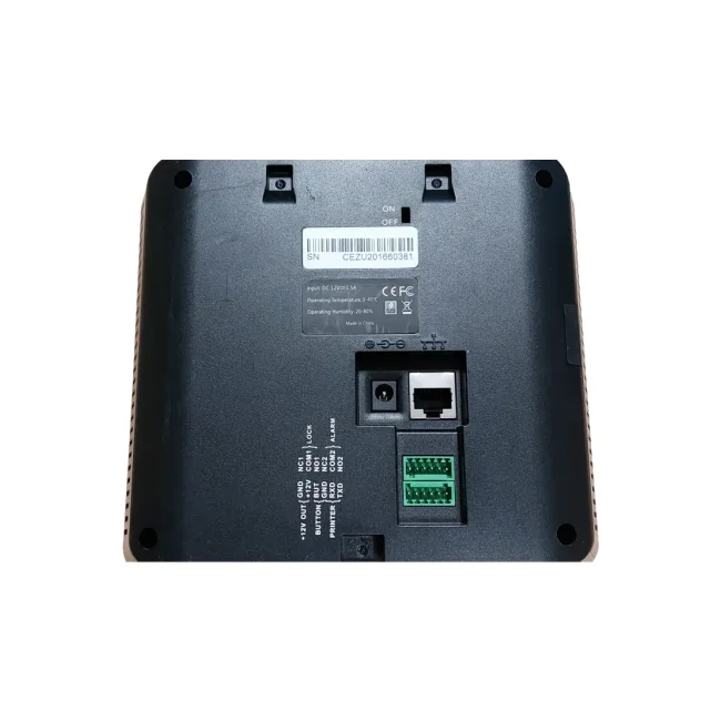 ZKTECO MB360ID - Control de Asistencia y Acceso Básico con Autenticación Facial (1500 Rostros), Huella Digital BioID (2000), Tarjeta ID 125 kHz (2000), Registro de 100,000 Eventos y Conectividad TCP/IP image 3