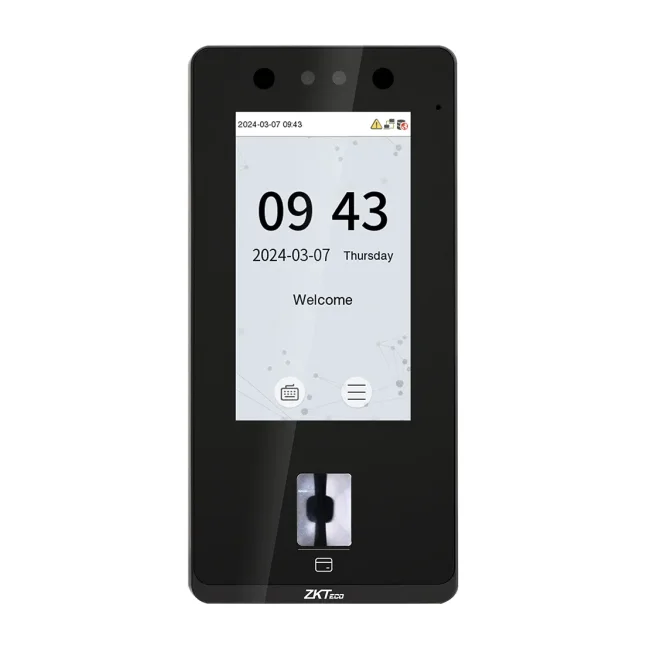 ZKTECO SenseFace 4A - Control de acceso y asistencia para 6,000 rostros / 8,000 huellas / 8,000 tarjetas ID 125kHz / TCP/IP / IP65 / 1 Relevador / Compatible con Software Gratuito ZKBio Zlink image 4
