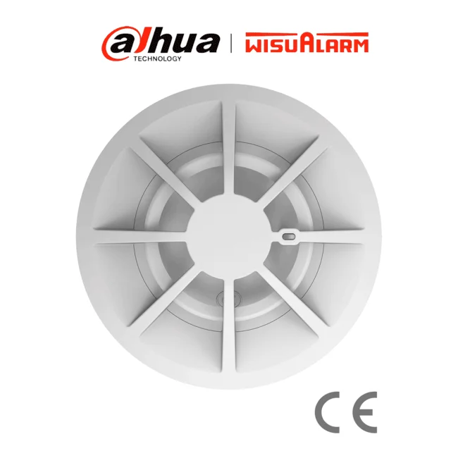 DAHUA WISUALARM PAQUETE DHI-HY-1310 - El paquete incluye: detector de calor direccionable y la base de instalación