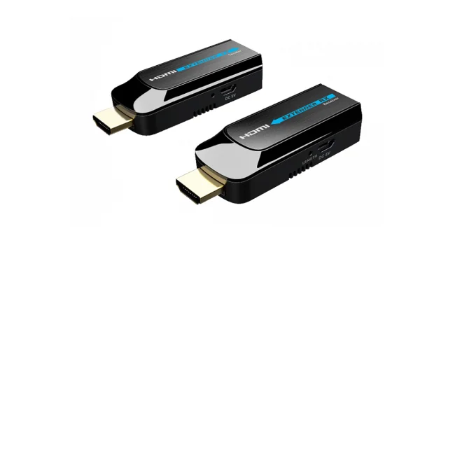 SAXXON LKV372S- Kit mini extensor  HDMI/ Cable UTP recomendado CAT 6/ 6A/  1080p / 50 Metros / Alimentacion MICRO  USB / Compatible con  HDCP 1.4 / PLUG & PLAY