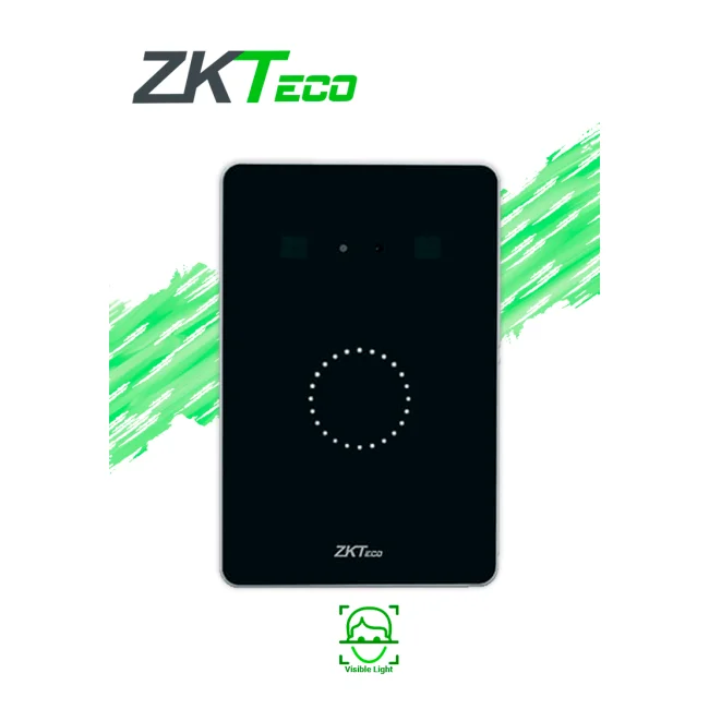 ZKTECO KF1200 - Lector Wiegand de reconocimiento facial / 1500 Rostros / 100,000 Registros / TCP/IP / Wiegand /  Visible Light / Requiere panel de control de Acceso ZK
