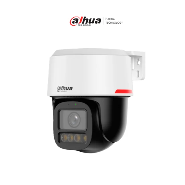 DAHUA DH-IPC-PT2449C1-S-PV-PRO Cámara IP PT  de 4 Megapixeles/ WizColor/ WizSense/ SMD3.0/ Lente 3.6mm/ Protección perimetral/ audio bidireccional/ Disuasión activa/ ranura MicroSD/ Autotracking lite/ Iluminación 30m/H265+/ IP66 y PoE/