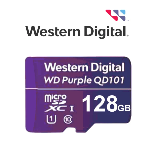 Western Digital WD Purple SC QD101 128 GB MicroSDXC Clase 10