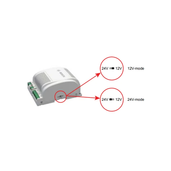 BOSCH A_APSPSU60 - Fuente de energia 12V o 24V / Puerto para bateria integrado / Compatible con controlador AMC2 image 2